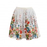 Floral Print Skirt