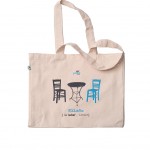 Greek Cafe Tote Bag