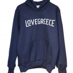 LoveGreece Navy Unisex Hoodie