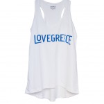 LoveGreece White Women Tank