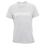 LoveGreece Grey Men T-Shirt
