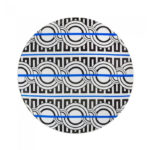 Sophia Dinner Plate Geometric Circles