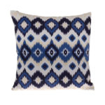 Blue Rhombus Cushion