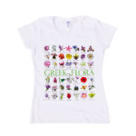 Mediterraneo Editions Λουλούδια της Ελλάδας Γυναικείο T-Shirt