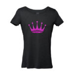 Dodeka Hera-Crown Black Women T-Shirt