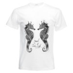 Mediterraneo Editions Greek Sea Life Seahorse Unisex T-Shirt